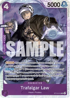 Trafalgar Law ST10-010 R1 One Piece Card the Best