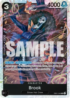 Brook EB01-046 R1 One Piece Card the Best vol.2