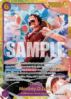 Monkey.D.Luffy EB02-061 R1 One Piece Card the Best vol.2