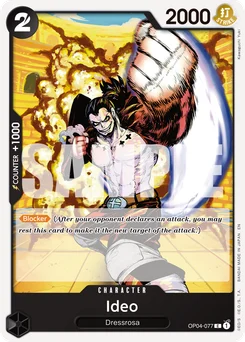 Ideo OP04-077 R1 One Piece Card the Best vol.2