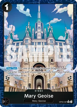 Mary Geoise OP05-097 P2 One Piece Card the Best vol.2