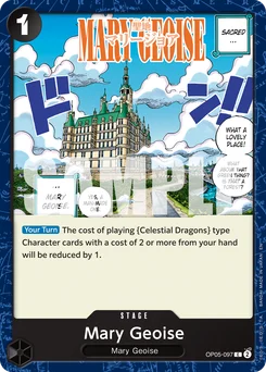Mary Geoise OP05-097 R1 One Piece Card the Best vol.2