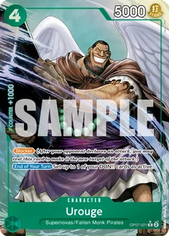 Urouge OP07-021 P8 One Piece Card the Best vol.2