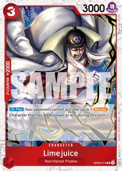 Limejuice OP09-014 P1 One Piece Card the Best vol.2