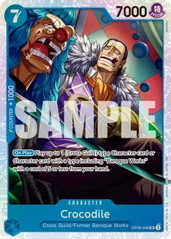 Crocodile OP09-046 R1 One Piece Card the Best vol.2