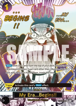 My Era...Begins!! OP09-096 P1 One Piece Card the Best vol.2