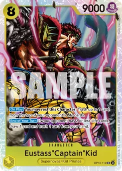 Eustass"Captain"Kid OP10-112 R1 One Piece Card the Best vol.2