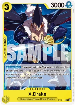 X.Drake OP10-114 R1 One Piece Card the Best vol.2