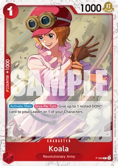 Koala P-069 P3 One Piece Card the Best vol.2