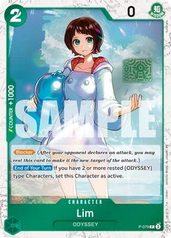 Lim P-079 P3 One Piece Card the Best vol.2