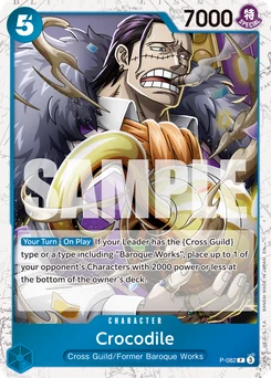 Crocodile P-082 P2 One Piece Card the Best vol.2