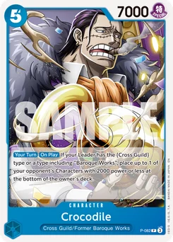 Crocodile P-082 R1 One Piece Card the Best vol.2