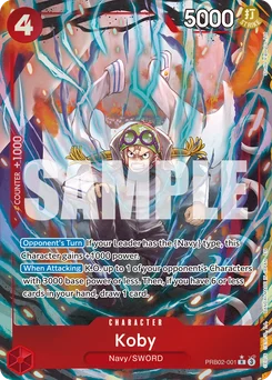 Koby PRB02-001 P1 One Piece Card the Best vol.2