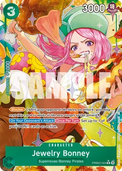 Jewelry Bonney PRB02-004 P1 One Piece Card the Best vol.2