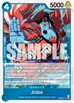 Jinbe PRB02-007 One Piece Card the Best vol.2