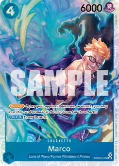 Marco PRB02-008 One Piece Card the Best vol.2