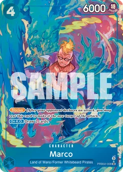 Marco PRB02-008 P1 One Piece Card the Best vol.2