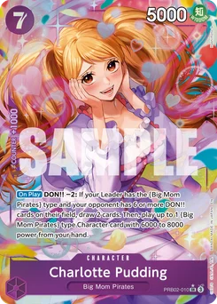 Charlotte Pudding PRB02-010 P1 One Piece Card the Best vol.2