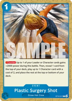 Plastic Surgery Shot ST12-017 R1 One Piece Card the Best vol.2
