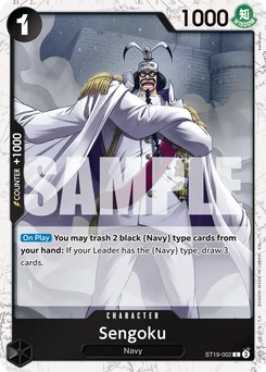 Sengoku ST19-002 P3 One Piece Card the Best vol.2