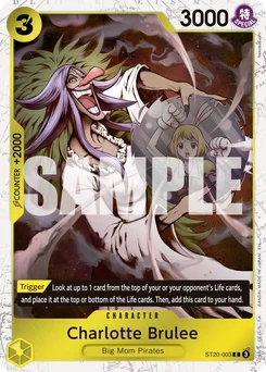 Charlotte Brulee ST20-003 P1 One Piece Card the Best vol.2