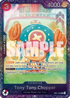 Tony Tony.Chopper EB01-006 P3 Promotion card