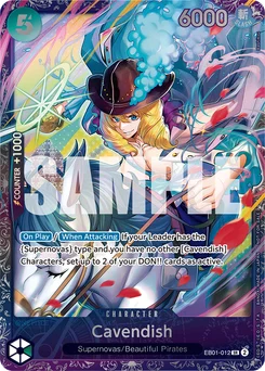Cavendish EB01-012 P3 Promotion card