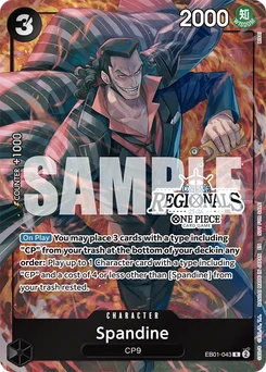 Spandine EB01-043 P4 Promotion card