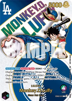 Monkey.D.Luffy EB02-010 P2 Promotion card