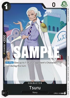 Tsuru OP02-106 P1 Promotion card