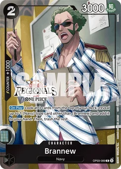 Brannew OP03-089 P1 Promotion card