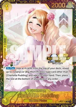 Charlotte Pudding OP03-112 P2 Promotion card