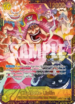 Charlotte Linlin OP03-114 P3 Promotion card