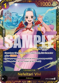 Nefeltari Vivi OP05-086 P1 Promotion card