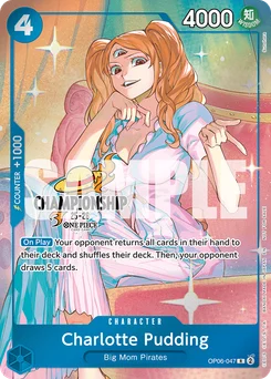 Charlotte Pudding OP06-047 P1 Promotion card