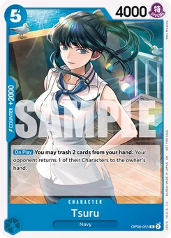 Tsuru OP06-051 P1 Promotion card