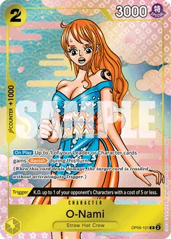 O-Nami OP06-101 P3 Promotion card