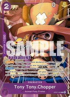 Tony Tony.Chopper OP07-066 P2 Promotion card