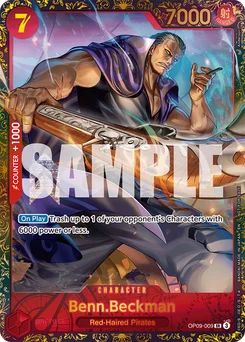 Benn.Beckman OP09-009 P2 Promotion card