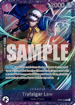 Trafalgar Law OP09-069 P2 Promotion card