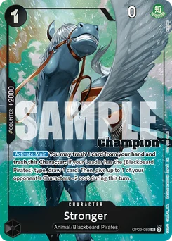 Stronger OP09-089 P3 Promotion card