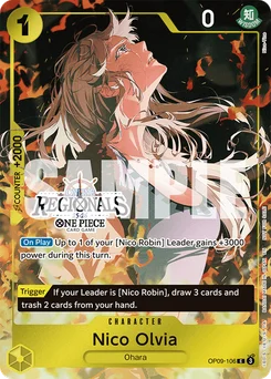 Nico Olvia OP09-106 P4 Promotion card