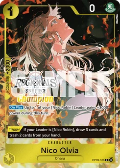 Nico Olvia OP09-106 P6 Promotion card