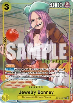 Jewelry Bonney OP10-107 P1 Promotion card