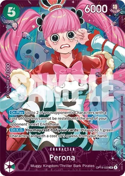 Perona OP14-033 P2 Promotion card