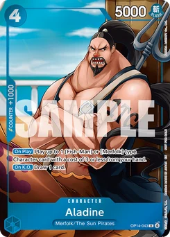 Aladine OP14-043 P1 Promotion card