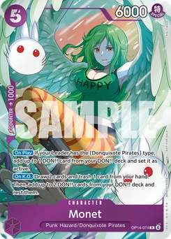 Monet OP14-074 P1 Promotion card