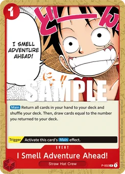 I Smell Adventure!!! P-002 Promotion card