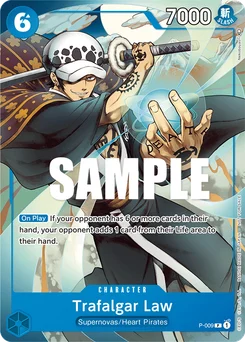 Trafalgar Law P-009 Promotion card