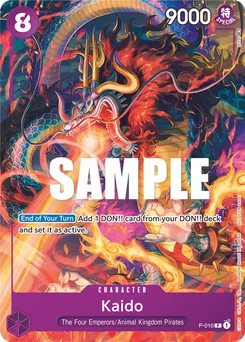 Kaido P-010 Promotion card